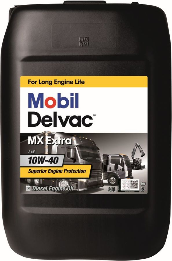Моторное масло MOBIL Delvac MX EXTRA  10W-40 полусинтетическое E7 CI-4/CH-4/SL/SJ    20 л.