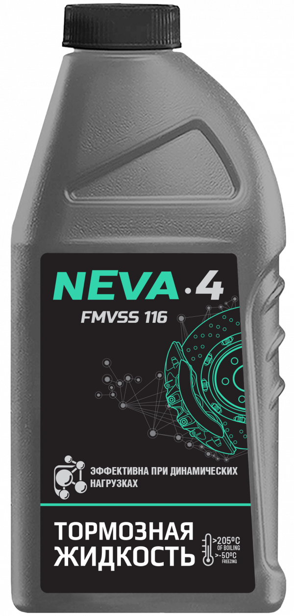 Тормозная жидкость Нева-4 DOT 3  455 гр.