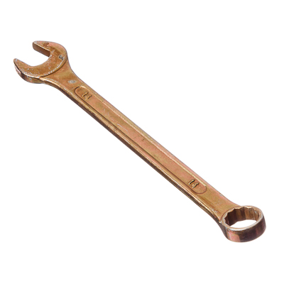 Рожково-накидной ключ ЕРМАК 13мм, желтый цинк 736-052