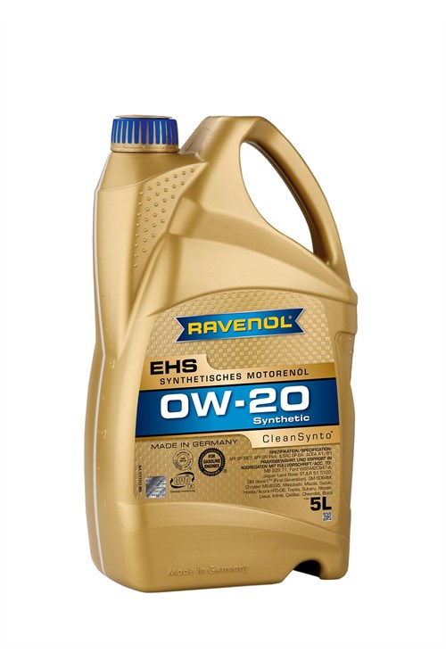 Моторное масло RAVENOL EHS  0W-20  5 л. синт.