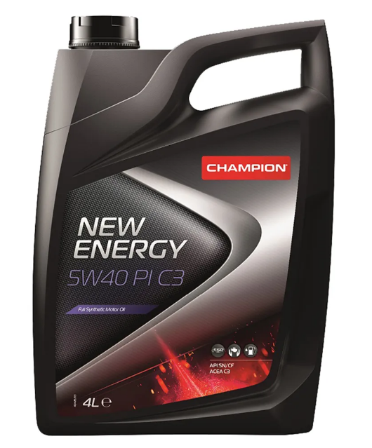 Моторное масло CHAMPION New Energy PI C3  5W-40  4 л. синт.