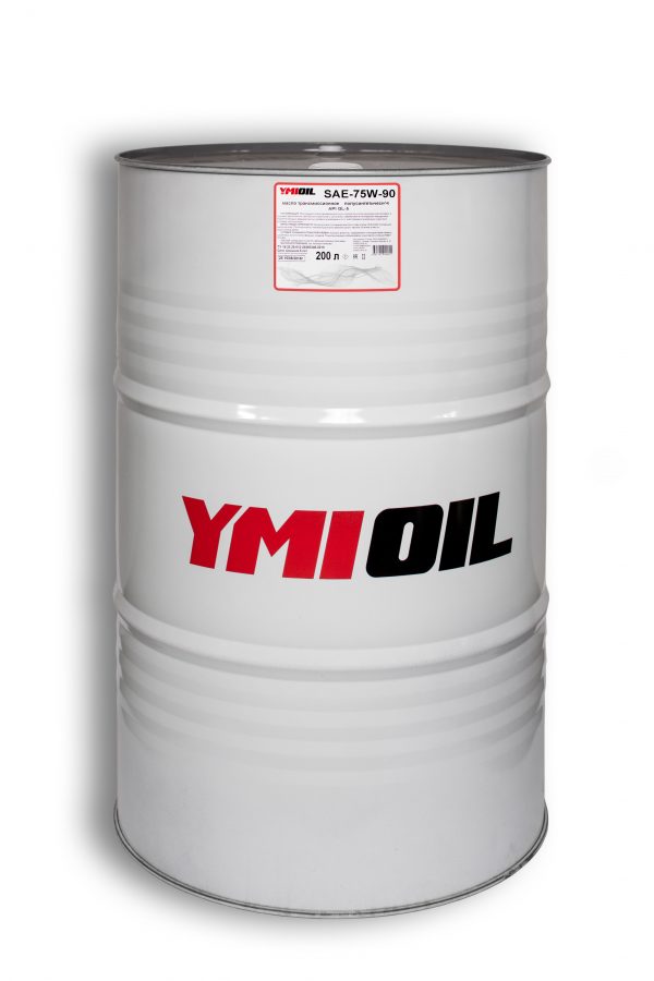 Трансмиссионное масло YMIOIL GL-5  75W-90  200 л. п/синт.