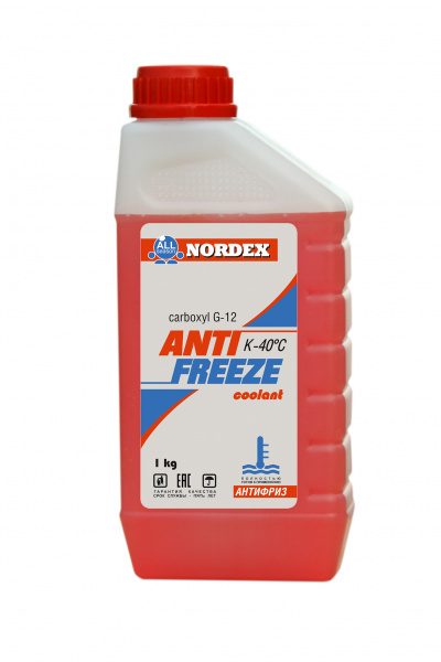 NORDEX Антифриз карбоксилатный      Красный   1 кг.