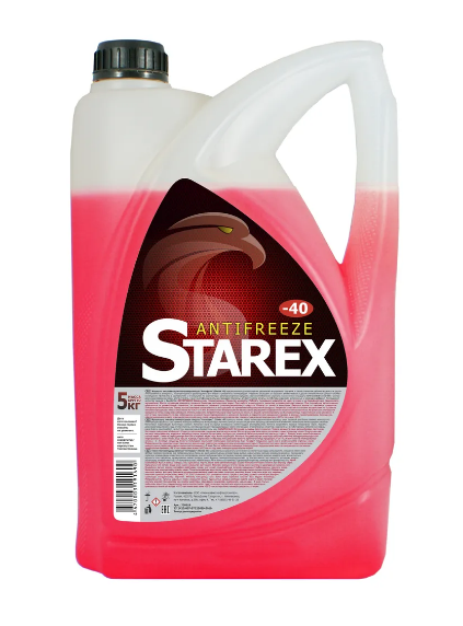 Антифриз STAREX Red G-11 (-40) красный  5 кг. (Север)