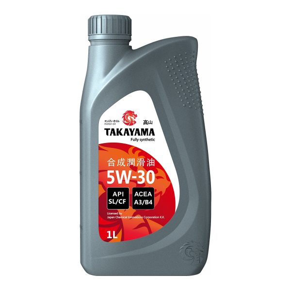 Моторное масло TAKAYAMA SL/CF  5W-30  1 л. синт.