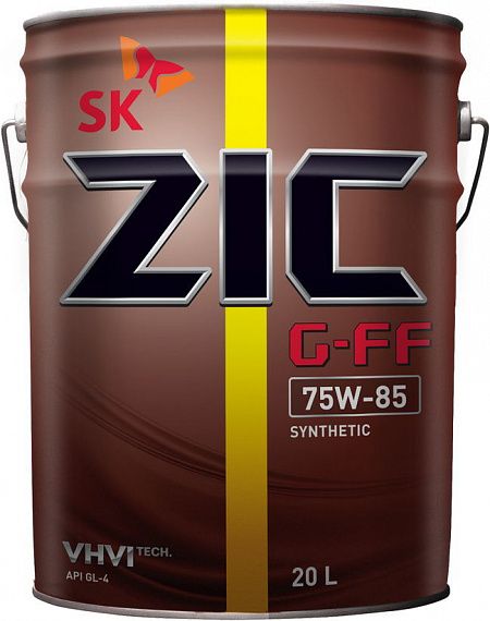 Трансмиссионное масло ZIC G-FF  75W-85  20 л. синт.