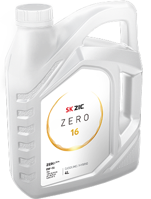 Моторное масло ZIC ZERO 16  0W-16  4 л. синт.