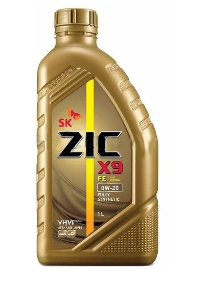 Моторное масло ZIC X9 FE  0W-20  1 л. синт.