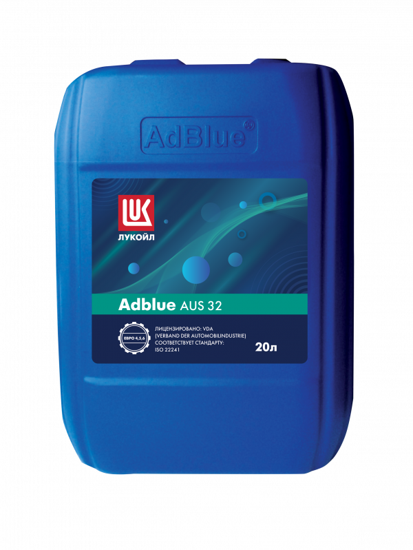 Жидкость Лукойл AdBlue AUS 32 (мочевина) 20 л.