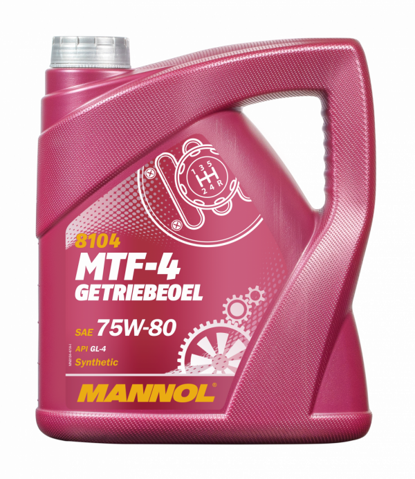 Трансмиссионное масло MANNOL MTF-4 Getriebeoel  75W-80 GL-4  4 л. синт.