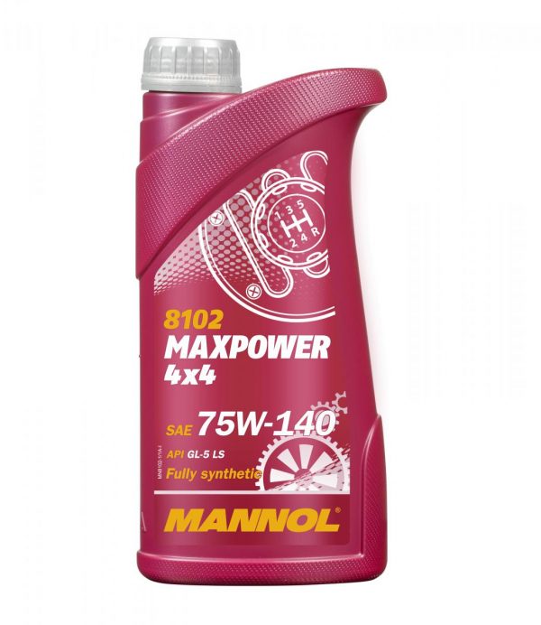 Трансмиссионное масло MANNOL Maxpower  75W-140 GL-5  1 л. синт.