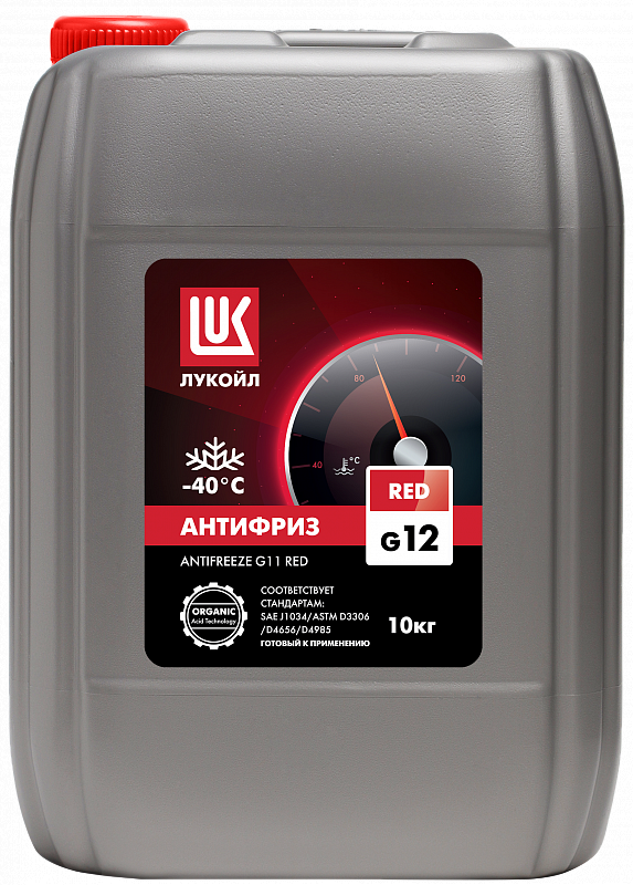 Антифриз Лукойл G12 Red  10 кг.